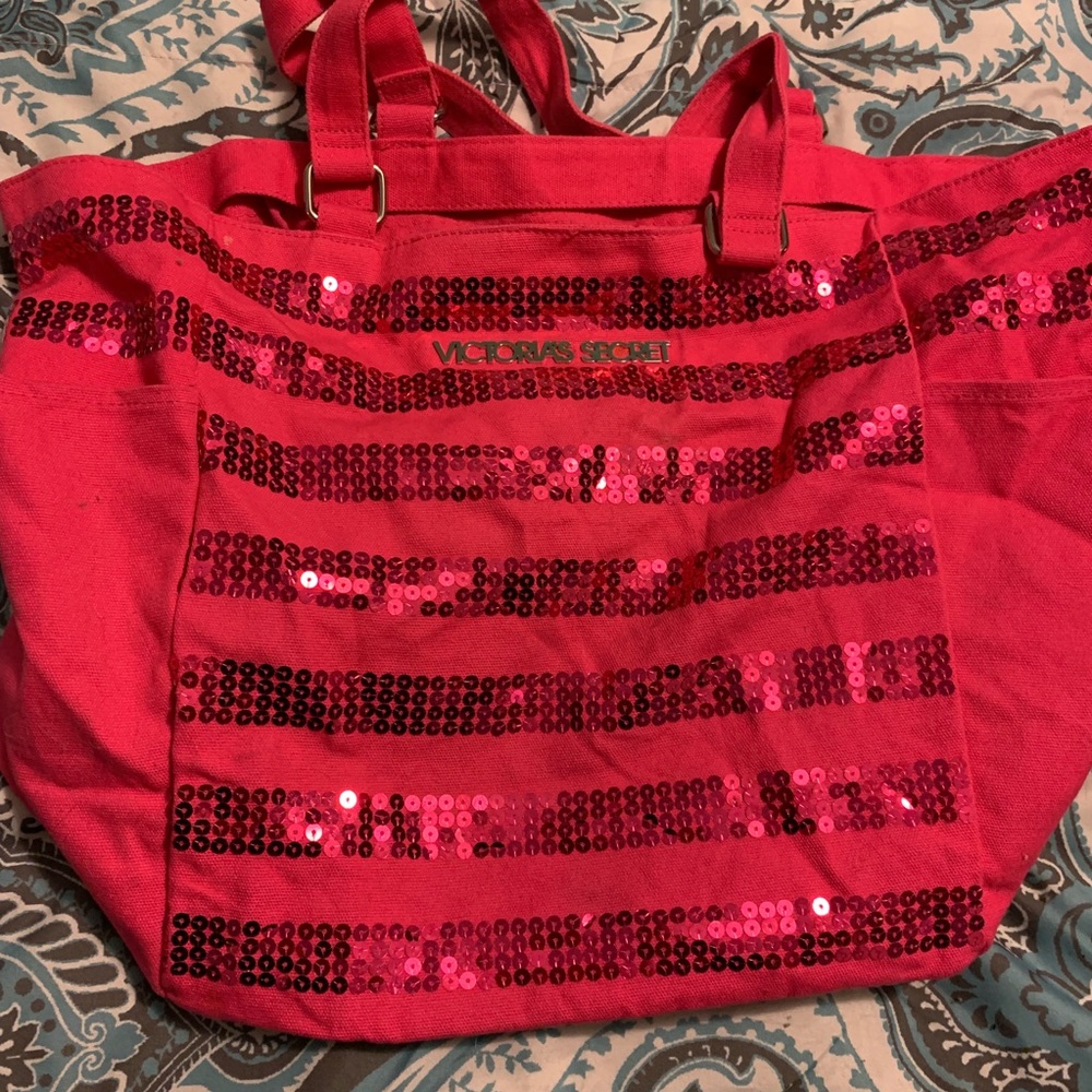 Victoria’s Secret Sparkle Runway bag